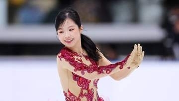 【フィギュア】中井亜美がSP首位発進　翌日のフリーに向けて「いつも通りできることを信じて」＜東京選手権＞