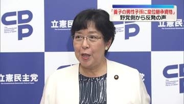 皇室典範改正案を閣議決定　“養子の男性子孫に皇位継承資格”に野党側から反発の声