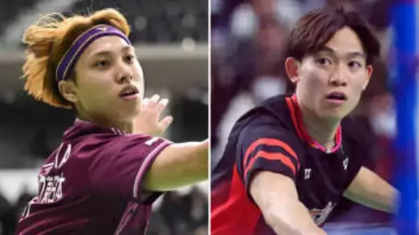 【バドミントン】準決勝でパリ五輪日本代表対決　奈良岡功大が制す　前回王者の田中湧士を準Vの武井凜生が倒し決勝進出