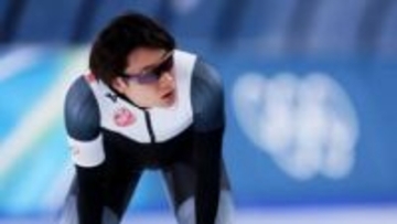 「出し切れなかった...」森重航が悔しさで10秒沈黙　全体10位...涙こらえ取材応じる「五輪の難しさ改めて知った」【スピードスケート】