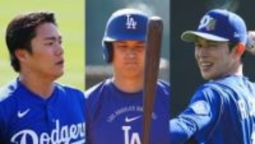 大谷翔平＆山本由伸がオープン戦初戦に挑む　首脳陣やチームメートも称賛の佐々木朗希は「来週中」登板予定