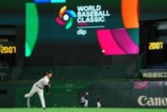 WBC開幕へ東京ドームが“フォルムチェンジ完了”　グラウンドの装飾を変更するタイムラプス動画が公開