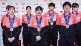 「【卓球】張本美和「なにより心強かった」家族4人の集合写真投稿　母へ「卓球と勉強を頑張ります」と17歳らしい言葉も」の画像1