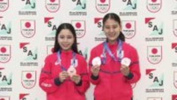 “憧れ”の髙梨沙羅と共につかんだ銅メダル　スキージャンプ・丸山希「ずっと背中を追い続けたい」