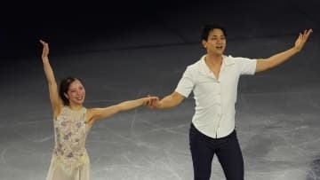 “りくりゅう”　まさかのミスに「そんなハプニングがあったんですか」の声　エキシビションで迫力満点の演技披露【フィギュア】