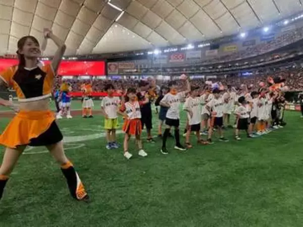 【巨人】憧れの選手と同じグラウンドへ！5月5日ヤクルト戦で「春のKIDS FES」を開催　スタジアムMCやアナウンス体験など特別な企画が満載