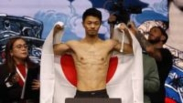 「ちょっと落としすぎたかな」中谷潤人が余裕の前日計量クリア　階級変更後初の試合へ「あとはリングに上がるだけ」