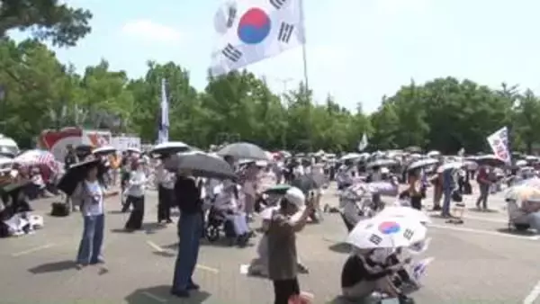 韓国　統一地方選めぐり、投票用紙が足りなくなる問題…選挙やり直しなど求める抗議デモ続く