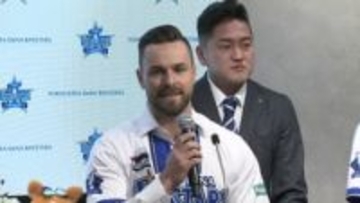 【DeNA】新助っ人ヒュンメル「武蔵府中リトルリーグでプレーしてました」なじみのある日本に「いつかプロ野球選手として日本に戻ってきたいという思いがあった」