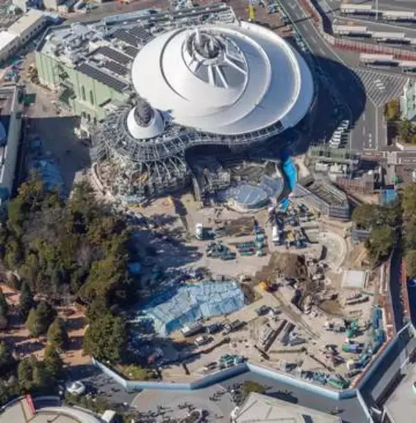 建設中の『スペース・マウンテン』　上空からの新たな写真公開　2027年にオープン予定