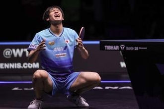 【卓球男子】戸上隼輔が自己最高14位浮上　2位張本智和、6位松島輝空に続き3人目のトップ10なるか