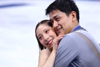 坂本花織が“りくりゅう”とのやりとり明かす「夫婦げんかみたいなのをただひたすら聞いていた」と笑顔