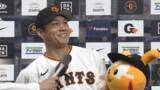 「【巨人】則本昂大が移籍後7戦目で初勝利「今日からガンガン勝っていきたい」　白星挙げられない日々に「苦しい2ヶ月」」の画像1