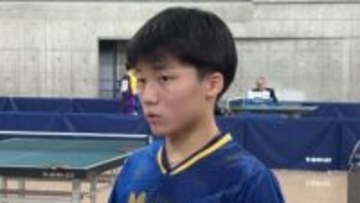 【卓球】前回V松島輝空の弟・翔空が2回戦で敗退　「来年こそはもっと上位に立てるように頑張りたい」と涙　兄から声かけも明かす