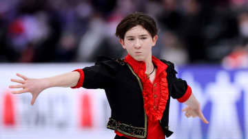 【フィギュア】ジュニア・中田璃士が3位発進「今までで一番緊張したショート」シニア勢に肉薄「負けないように」