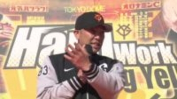 阿部監督のトークショーに響き渡る「ブーンブーン」のバイクの音　阿部監督は笑顔で「歓迎してくれてます」と場を和ます