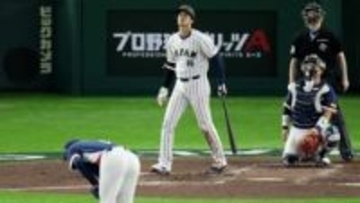 大谷翔平に被弾でがっくり　韓国の技巧派右腕は3回途中3被弾で降板