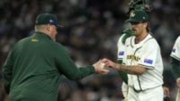 総力戦のオーストラリア　3回で早くも“4投手”つぎこむも韓国打線に4失点　前日の日本戦も7投手がマウンドへ