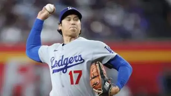 大谷翔平の右手中指に水ぶくれ　ロバーツ監督が「今後影響が出ることはない」と断言　この日もベンチで代打の準備する様子も