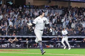 ベン・ライス2発4安打6打点大暴れ　記者から“松井秀喜氏MVP”の活躍覚えている？と質問も　「少しだけ。記憶が曖昧な部分もあるけど…」ジーターファン憧れ舞台で躍動