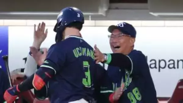 【ヤクルト】交流戦初勝利！打線躍動の15安打7得点　内山壮真は2ラン　ドラ1新人・松下歩叶は初打席で二塁打など鮮烈デビュー