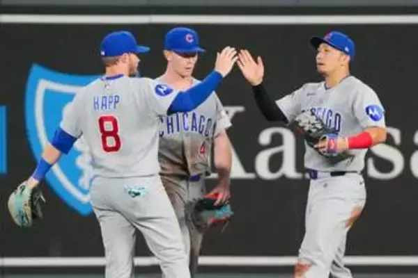 【カブス】勢いとまらない5連勝　PCA＆鈴木誠也の1・2番コンビが躍動　2回に連続タイムリーで一挙4得点　序盤でつかんだ流れ最後まで離さず接戦白星