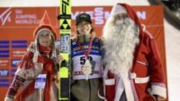 【スキージャンプ】二階堂蓮が2位で初のW杯表彰台　141mの大ジャンプ　小林陵侑が5位タイ