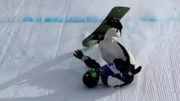 「悔しい～！しゃーない」最後の着地失敗　木俣椋真、長谷川帝勝、コーチ陣も頭抱える　魅了するも11位【スノボー スロープスタイル】