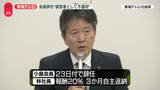 「東海テレビ会長辞任　一部週刊誌の報道めぐり　“経営者として極めて不適切”」の画像1