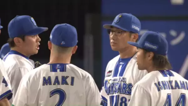 【DeNA】9回に試合を振り出しに戻される　山﨑康晃の二者連続四球でピンチ招き…犠牲フライと同点タイムリー浴びる