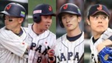 【ソフトバンク】宮崎キャンプで侍ジャパン壮行会を開催　松本裕樹、牧原大成、近藤健介、周東佑京の4選手が日の丸背負う