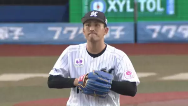 【ロッテ】先発・小島和哉が2回3失点で降板　正木智也からの痛恨の一発など5安打浴びる