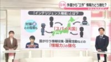 外国から“工作”も…情報力どう強化？【#みんなのギモン】