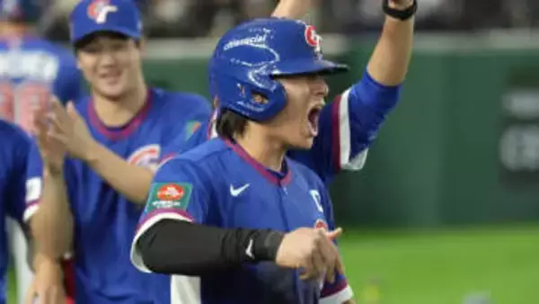 骨折も強行出場の主将が感極まる　チャイニーズ・タイペイが韓国を下し通算2勝2敗　準々決勝進出へ望みをつなぐ