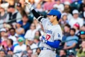 【大谷翔平】第4打席で執念の内野安打　球団2位タイの53試合連続試合出塁を達成　一塁へ全力疾走、駆け抜けセーフを確信し気合いの叫び
