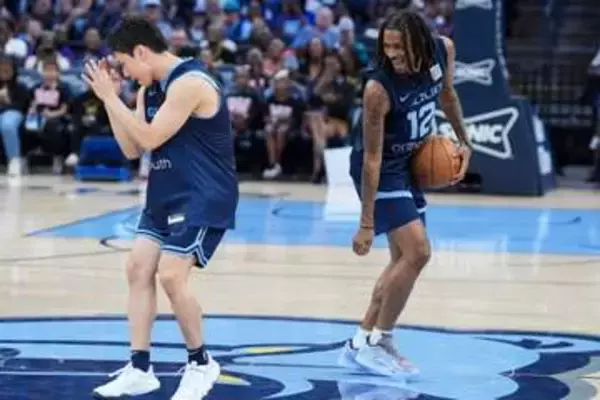 河村勇輝のNBA3年目はクリッパーズ　河村は初心忘れずモラントとの新人時代に披露したダンスを投稿