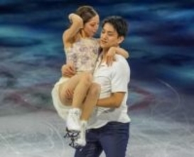 三浦璃来が木原龍一を持ち上げ小さくピョン　りくりゅうペアがリハーサルで見せた極小スロージャンプ