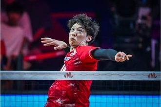 【バレー男子NL】日本が連敗でメダル獲得ならず　3決でスロベニアに敗戦　24年以来の表彰台逃す