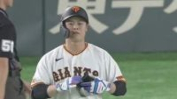 “出続けられるように結果を残したい”　巨人・中山礼都　ヤクルト高梨裕稔の“完全投球”防ぐチーム初安打