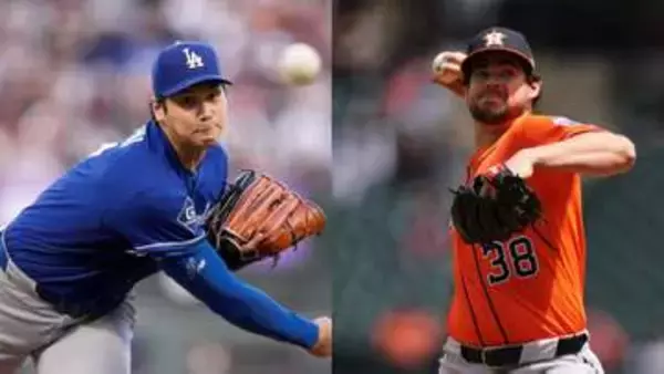 大谷翔平が敵地アストロズ戦に先発登板　“投手専念”を予定　昨季ヤクルトでプレーした右腕
