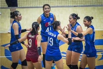 【バレーボール女子】タイが韓国撃破でベスト4一番乗り　五輪切符かかるアジア選手権　日本は27日に準々決勝