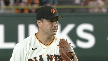 【巨人】田中将大が5月以来となる勝利投手の権利　7回1失点の好投を見せ降板　打線はここまで14得点の大暴れ