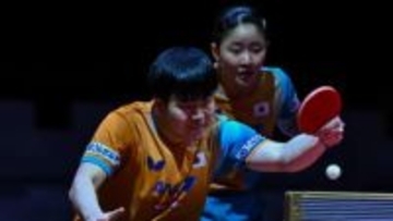 【卓球】最強高校生“そらみわ”ペアがブラジルペアとのフルゲームの激闘を制し準決勝進出　決勝Tには中国と韓国の強豪が待つ〈WTTファイナルズ〉