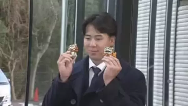 京急→JRの乗り換えで迷子に・・・　巨人ドラフト5位の小濱佑斗が入寮　「結構大変でした」と汗だくに