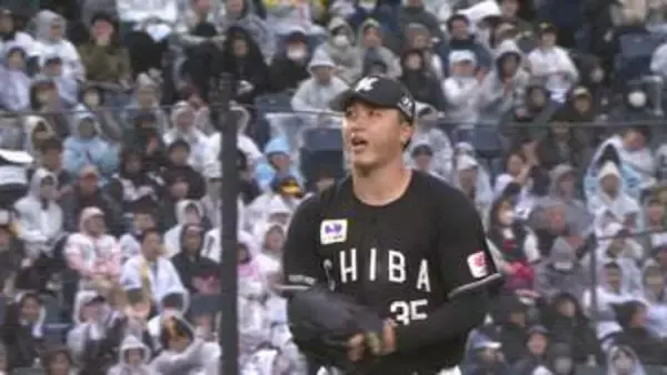 【ロッテ】田中晴也が6回無失点の粘投　強風の中でも8奪三振　前日のドラ2・毛利海大に続き若手投手が頼もしく腕を振る