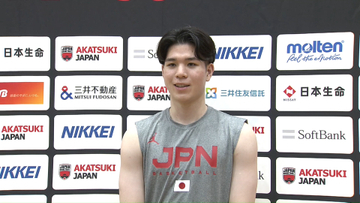 19歳の瀬川琉久「A代表になることが一番の目標」バスケ男子代表合宿で今後に意欲