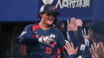 森下翔太が敵地での“テラス弾”に収穫「あれくらいでHRになるんだ」　メジャー組に圧倒されるも…自身の成長にも手応え