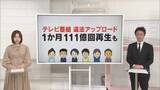 「テレビ番組の違法アップロード　1か月111億回再生も【 #きっかけ解説 】」の画像1