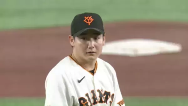 【巨人】竹丸和幸が6回4失点で降板　4回まではわずか2安打に抑えるも…立石正広＆梅野隆太郎の一発浴びる