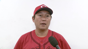 【広島】秋山翔吾の5番起用は「ランナーがいる状況で回ってほしかった」　新井監督が連敗ストップの巨人3戦目を振り返る